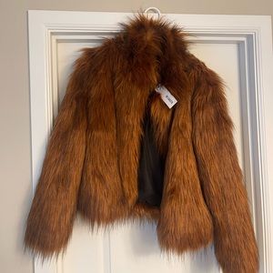 BB Dakota Faux fur coat